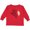 Red, variant on Inktastic Texas Home is Where The Heart is with Watercolor Floral Girls Long Sleeve Toddler T-Shirt