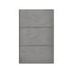 thumbnail image 1 of Placa Con 2 Apagadores Sencillos Y 1 De Escalera Lucek Flat plateado, 1 of 3