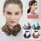 thumbnail image 2 of New Fake Pearl Pendant Scarf Necklace Women Printed Lace Neck Collar Chiffon Bib Laides Fashion Jewelry Accessory Gift Scarves, 2 of 4