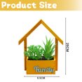 thumbnail image 2 of Simulación de combinación suculenta, decoración del hogar con bonsái, decoración de escritorio artificial, colgante de pared, plantas verdes artificiales, 2 of 5