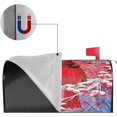 thumbnail image 5 of Winter Cardinal Bird Mailbox Cover Magnetic Christmas Mailbox Wraps Post Box Cover Décor 25.5x21 in, 5 of 7