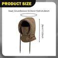thumbnail image 7 of Hood Ski Mask Neck Warmer Balaclava Thick Polyester Material for Kids Outdoor Cycling and Snowboarding, 7 of 7