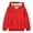 Red, variant on HomeDM Boys Girls Full Zip Up Sweatshirts Winter Warm Sherpa Lined Cozy Hoodie Sweatshirt Fleece Casual Fall Outerwear Unisex Kids Teens Sweatshirts, Red Size 2-3 Years