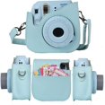 thumbnail image 3 of Camera Case Bag for Fujifilm Instax Mini 11 Instant Camera with Accessory Pouch Adjustable Shoulder Strap Protective PU Leather Cover, 3 of 6