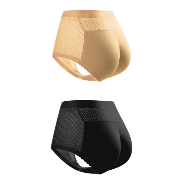 2 bragas moldeadoras de glúteos y caderas acolchadas para mujer L