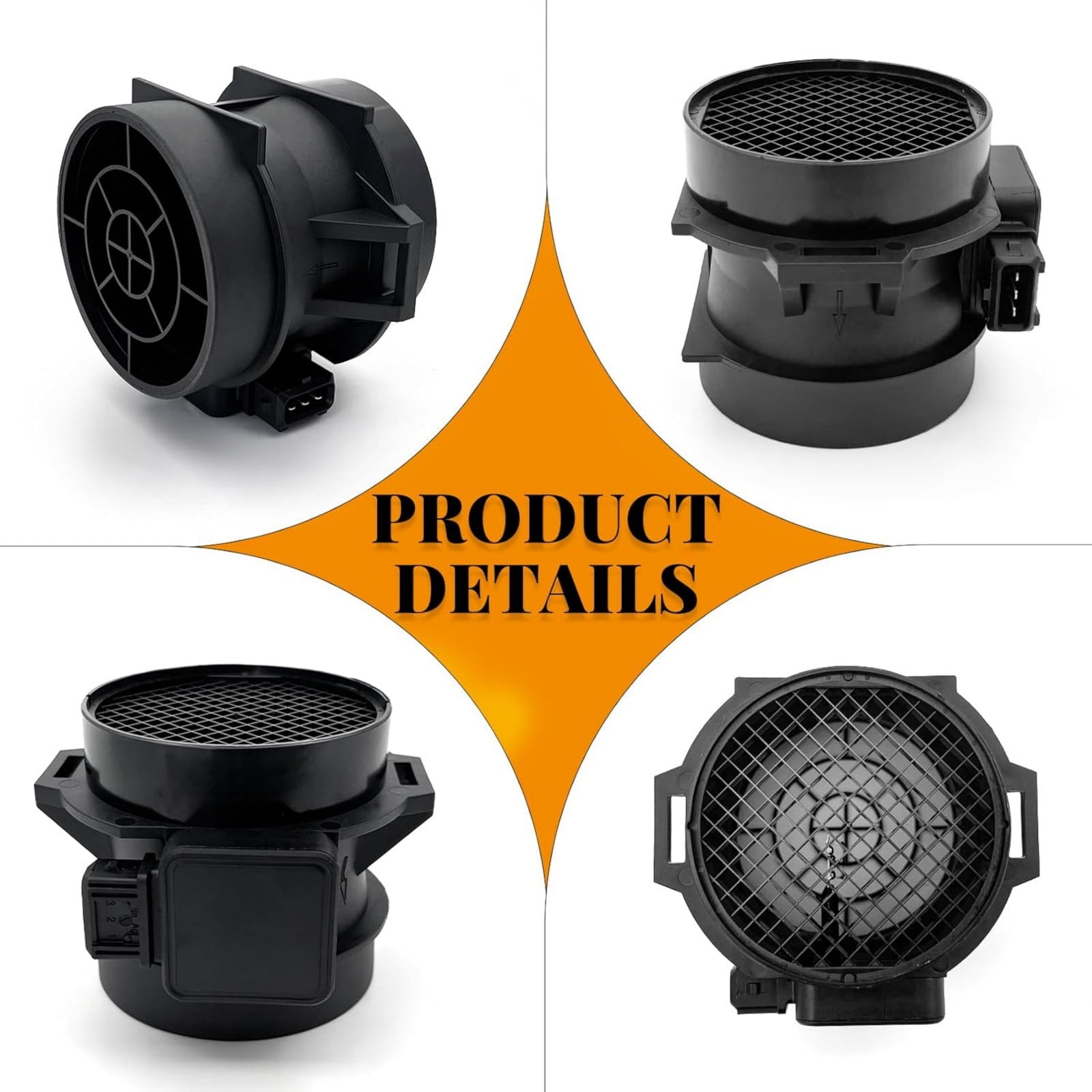 GUYUTING High Quality MAF Sensor for Hyundai Santa Fe 2001-2006 V6 2.7L Kia Magentis 2001-2001 V6 2.5L Air Intake Monitor