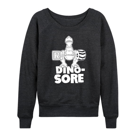 Toy Story - Dino-Sore - Women's Lightweight French Terry Long Sleeve Shirt