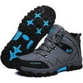 thumbnail image 2 of Mens Hiking Boots Non-Slip Outdoor Mid Top Ankle Boot Breathable Hiker Camping Trekking Shoes, 2 of 8