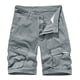 thumbnail image 2 of pstuiky Pantalones cortos deportivos, Pantalones cortos casuales de verano para hombre, de color liso, con múltiples bolsillos, cargo Pantalones cortos de baloncesto, 2 of 3