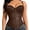 Womens Shirts Brown, variant on Mesh Bustier Corset Tops for Women - Sexy Going Out Party Club Top with Buckle Push Up Mothers Day Gifts