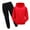 Red, variant on Gaexia Big Boys Tracksuit Sweatshirt and Pants Warm Up Suit Solid Color Hoodie Sets 2 Pieces Boys Sweatsuit Set School Uniform,Red,9-10 Years