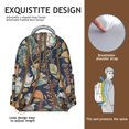 thumbnail image 5 of Fashionable Paisley Print Backpack – Ideal Paisley Gift for College Students, Waterproof School Bag with Laptop Sleeve, Roomy Bookbag for Daily Commute, Lightweight & Comfortable for All-Day Use, 5 of 6
