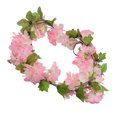 thumbnail image 3 of Guirnalda de flores artificiales de 18 cabezas, simulación de flores de ratán, banquete de boda, colgante de ratán falso, rosa oscuro Advancent HA7513-01B, 3 of 6