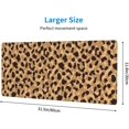 thumbnail image 2 of Leopard Gaming Mouse Pad Large Mouse Pad (31.5x11.8 Inch) Non-Slip Rubber Base Large Desk Mat Desk Protector for Home Office Gaming Work, 2 of 5
