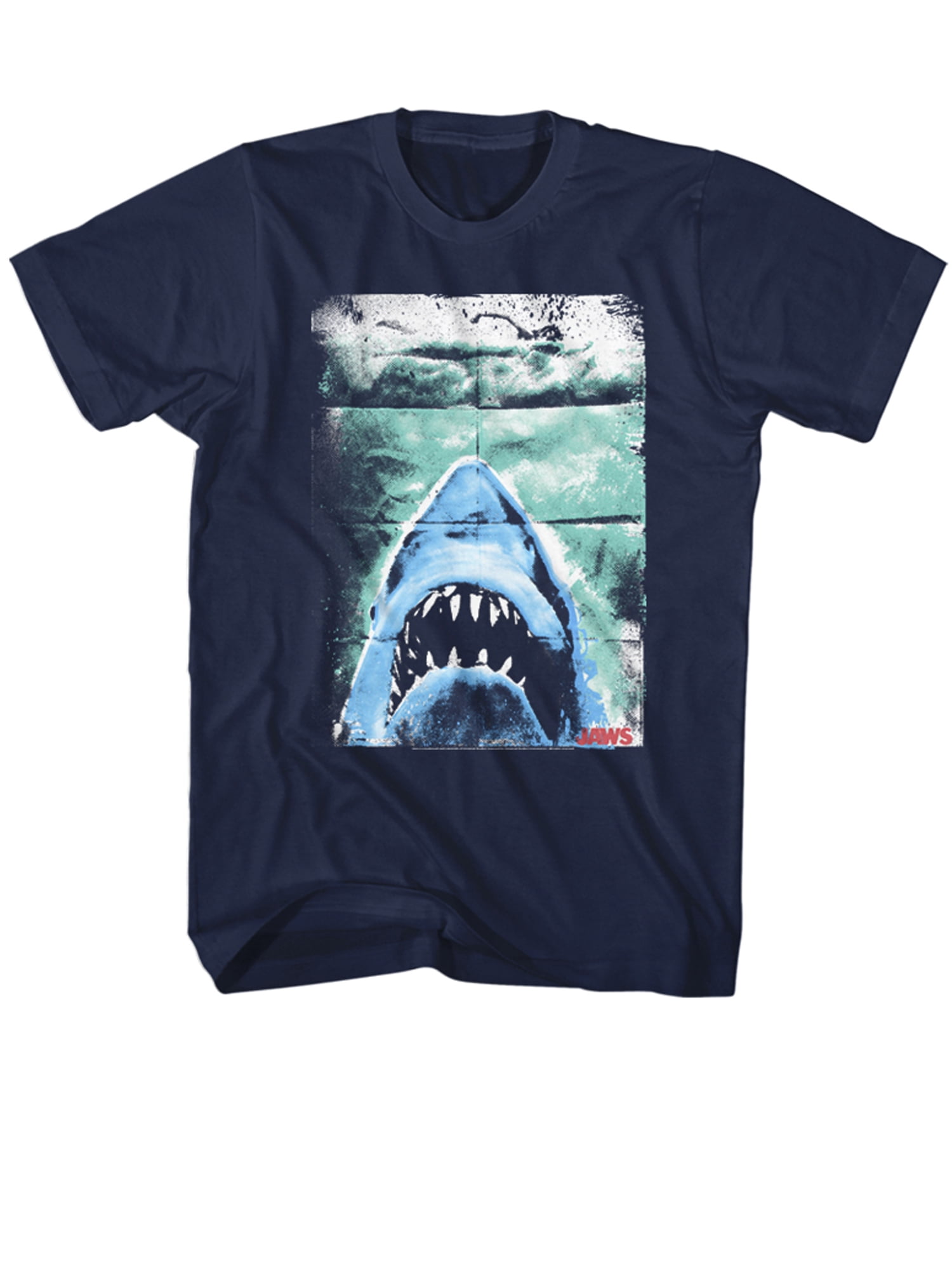 Jaws Movie Poster WATER CIRCLE Licensed BOYS & GIRLS T-Shirt S-XL
