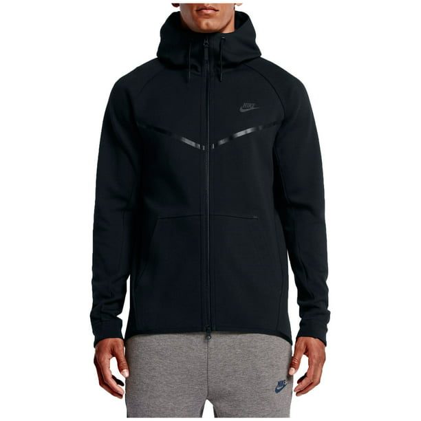 Levendig Shilling Bende Nike Men's Sportswear Tech Fleece Windrunner Hoodie - Black/Black - Size L  - Walmart.com