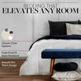 thumbnail image 4 of Beckham Hotel Collection King/Cal King Comforter - 1300 Series Goose Down Alternative Bed Comforters - Luxury King/Cal King Size Blanket - Machine Washable, All-Season Bedding, Duvet Insert - Gray, 4 of 4
