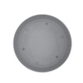 thumbnail image 5 of (2 pack) Bloem Mathers 12" Cement Round Modern Resin Garden Planter Pot with Drainage Holes and Removable Saucer Tray Included, 5 of 6
