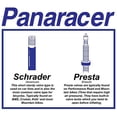 thumbnail image 2 of Panaracer 27.5 x 3.0 / 3.8 in Presta (French) - 33 mm Removable Core Bicycle Tube, 2 of 3