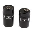 thumbnail image 2 of LOVIVER 2x Capuchon de Protection pour Barre de Protection en Alliage d'Aluminium de Remplacement 32 mm 28 20mm, 2 of 8