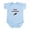 Sky Blue, variant on CafePress - Holy Cannoli Infant Bodysuit - Baby Light Bodysuit, Size Newborn - 24 Months
