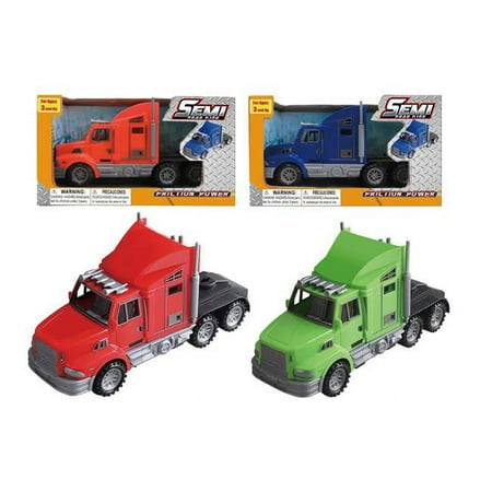 Semi Trucks 2322490 9 in. Friction Semi Truck - Case of 48
