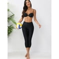 thumbnail image 5 of Charmo Swim Pants for Women High Waisted Swim Capris Swim Shorts Swimming Leggings, 5 of 8