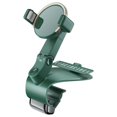 thumbnail image 1 of 1x Soporte para teléfono de coche con rotación de 360 ​​grados, universal, resistente, con clip de resorte Verde, 1 of 6