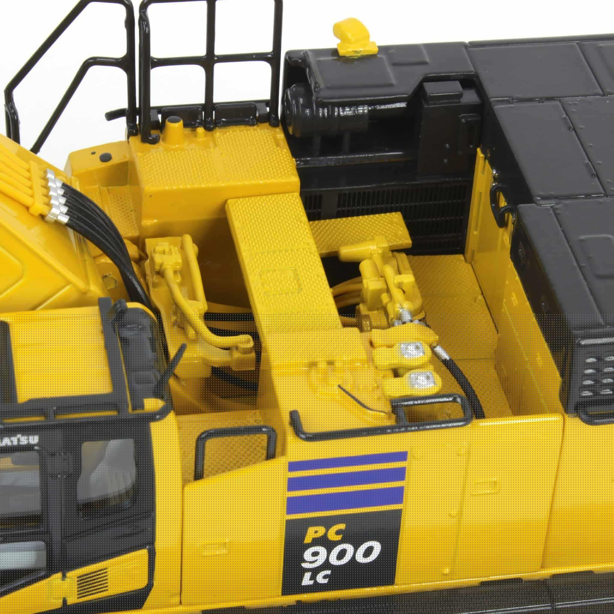 thumbnail image 6 of Komatsu PC900LC-11 Excavator Yellow 1/50 Diecast Model by First Gear, 6 of 8