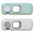thumbnail image 2 of Child Proof Refrigerator Fridge Lock for Kids with 3M Adhesive Backing Oven Lock Drawers Wardrobes Freezers Baby Safety Locks, 2 of 5