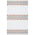 thumbnail image 2 of SAFAVIEH Cedar Brook Osmond Geometric Area Rug, Ivory/Orange, 5' x 8', 2 of 6