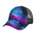 thumbnail image 5 of Galaxy Snapback Trucker Hats Baseball Caps Adjustable Mesh Back Ball Caps For Men Women, 5 of 5