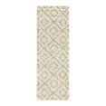 thumbnail image 3 of Unique Loom Trellis Shag Collection Area Rug - Ruth (2' x 6' Runner Beige/Light Brown), 3 of 11