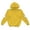 Yellow, variant on Girls Halloween Print Hoodie Long Sleeve Loose Fit Pullover Sweatshirt For Kids
