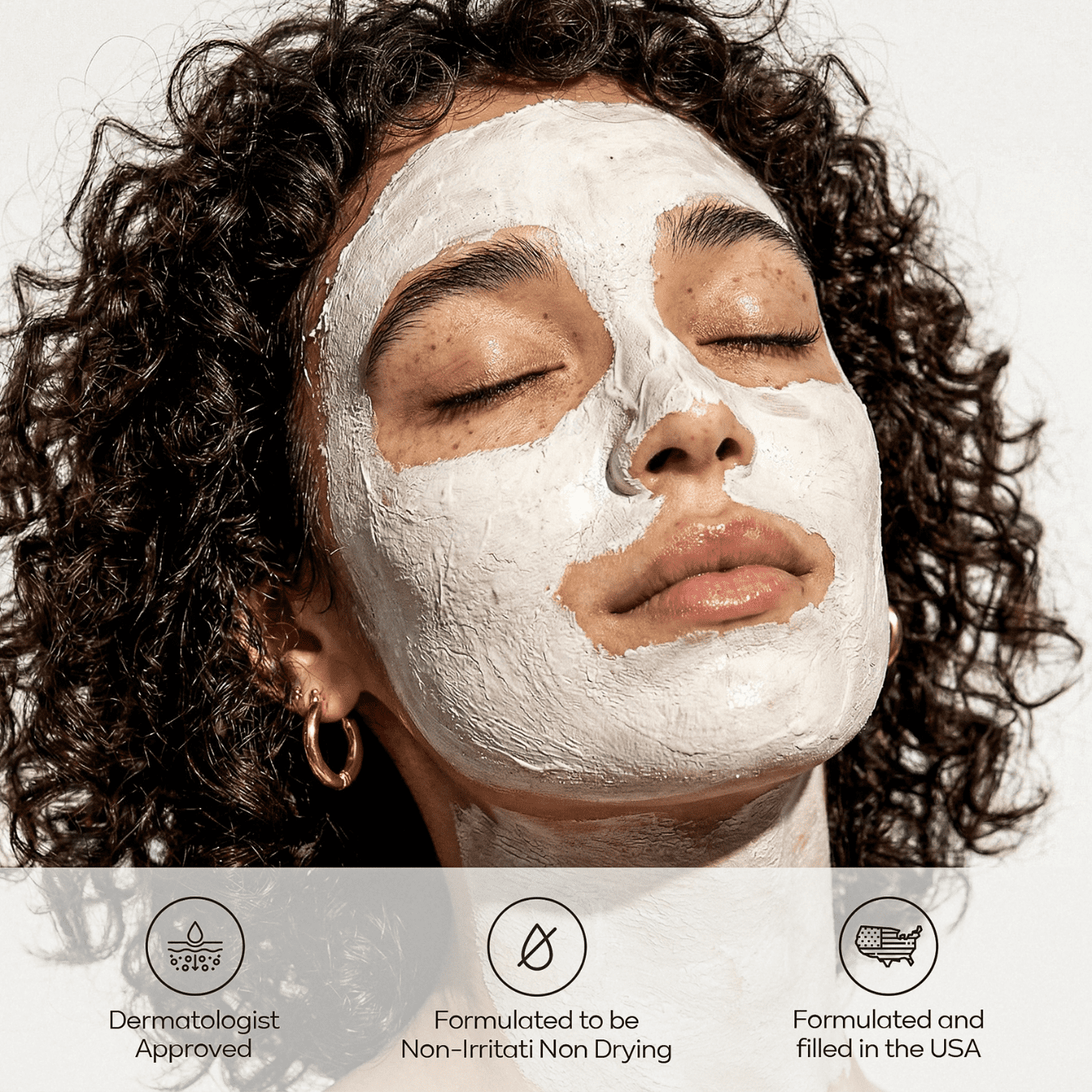 DERMAdoctor Ain’t Misbehavin’ 10% Sulfur Acne Face Mask | Intensive Treatment for Breakouts, Pore Care, 2.3 fl oz