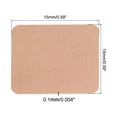 thumbnail image 2 of Uxcell Heatsink Copper Sheet Shim 15x15mm Various Thicknesses Thermal Conductive for Electronic Chip Cooling 2 Sets, 2 of 5