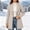 Khaki, variant on JOANKDMI Winter Wool Blend Pea Coat for Women Elegant Notched Lapel Single Breasted Mid-Length Trench Coat Casual Fall Office Dressy Outerwear Overcoat with Pockets