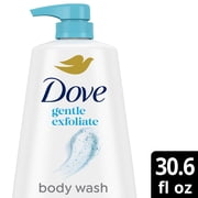 Dove Body Wash With Pump For 24hr Lotion-Soft Skin Gentle Exfoliate With Sea Minerals Moisturizing Skin Cleanser With No Sulfates No Parabens ,30.6 Fl oz