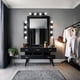 thumbnail image 2 of Lampara De Pared Luz De Camerino Negro 3 Luces., 2 of 6