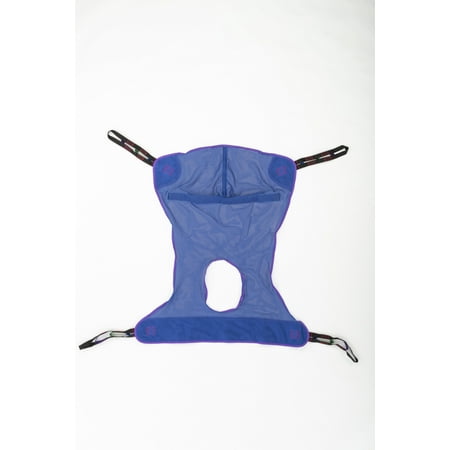 Invacare Corporation R115 Mesh Sling with Commode - Large - 210 lbs