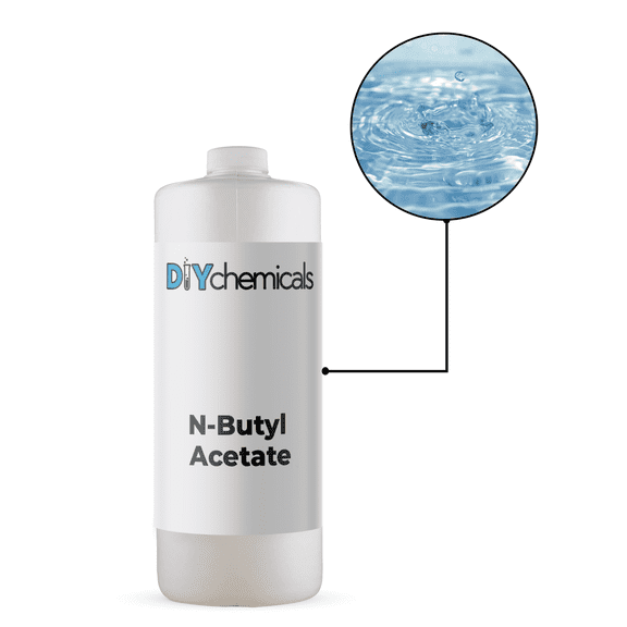 DIYChemicals N-Butyl Acetate - 99%+ Concentration, Laboratory Chemicals - Quart