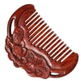 thumbnail image 4 of Miangastore Hair Comb Wooden Wide Tooth Comb Detangler Comb No Static Comb Household Comb, 4 of 8