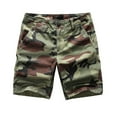 thumbnail image 2 of LYMAYTER Men's Casual Shorts Lightweight Comfort Camouflage Shorts Outdoor XS-2XL, 2 of 9