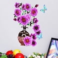 thumbnail image 3 of Clearance!!3D Wall Sticker Art Wallpaper For Bedroom Living Room Offices Home Decoration DIY Superposition Floral Stickers, 3 of 6