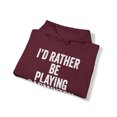thumbnail image 4 of Badminton Hoodie, Gifts, Hooded Sweatshirt, 4 of 4