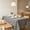 Black_New#2608, variant on Checkered Tablecloth Waterproof Oilproof Dirt Resistant Nylon Farmhouse Dining Table Cover | Modern Gingham Plaid Table Linen for Kitchen Dining Room Office Everyday Use 120 x 160 cm