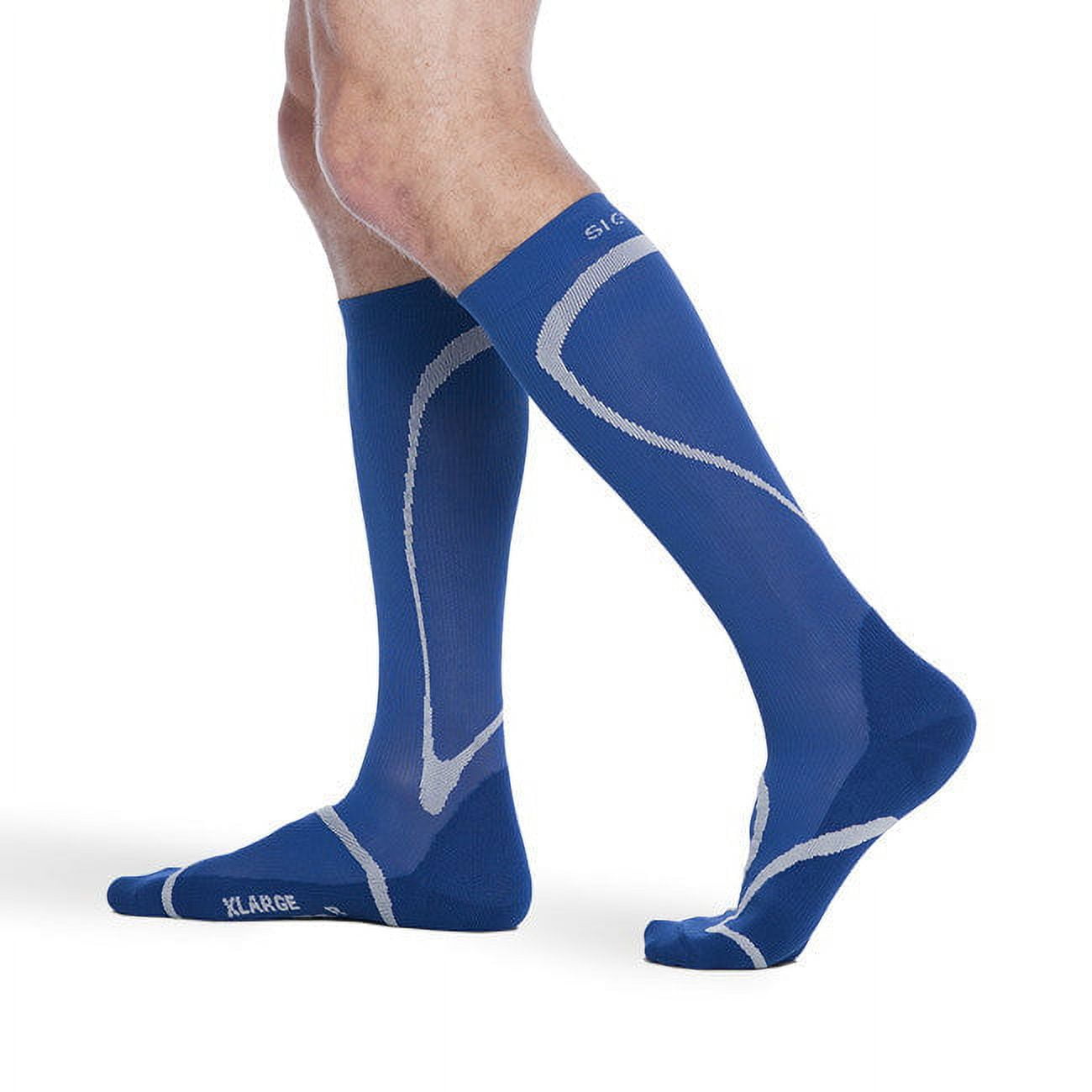 Sigvaris Motion 412 High Tech 20-30 Knee High Compression Socks Red MS
