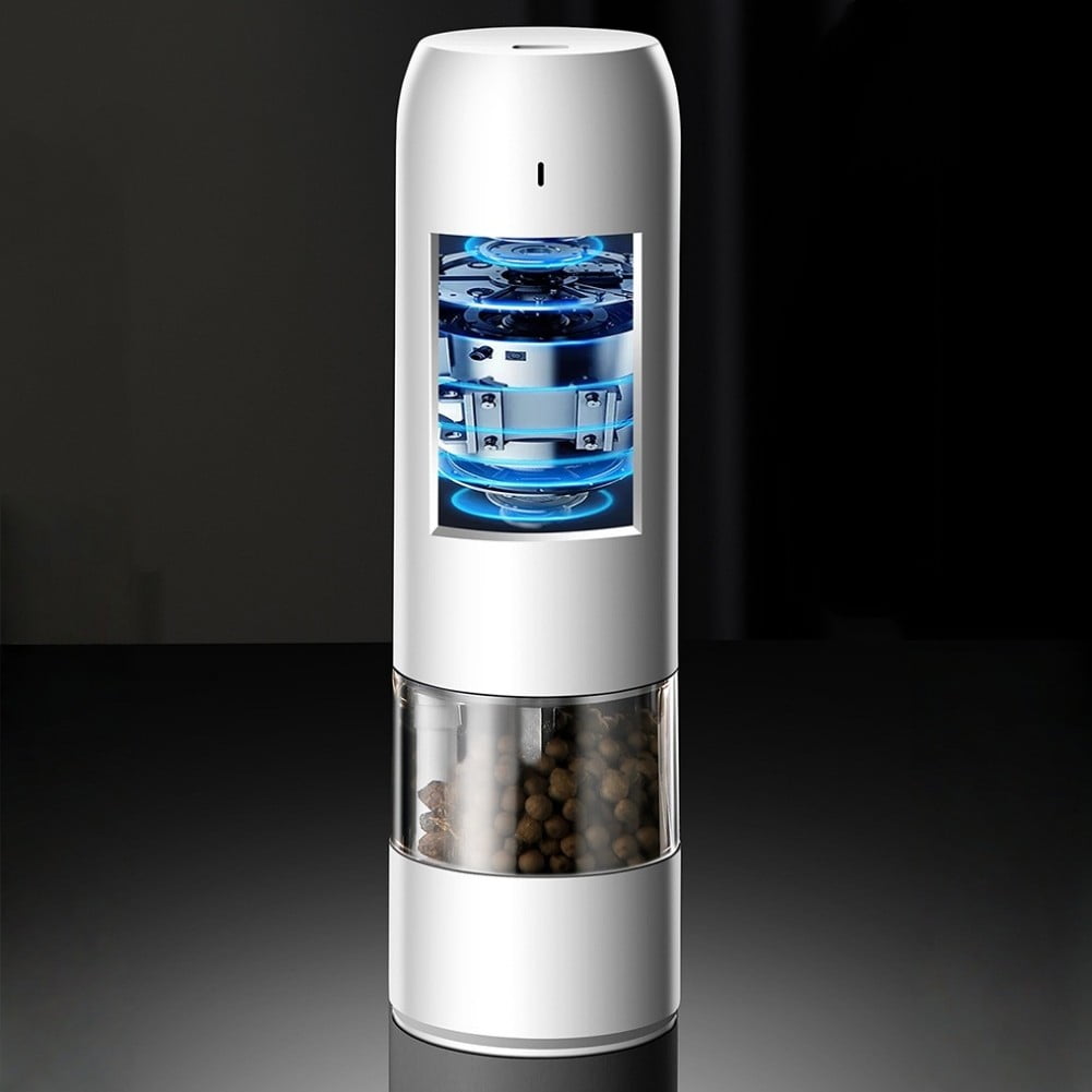 Pepper Grinder Rechargeable Electric Salt Adjustable Coarseness Spices Grinders