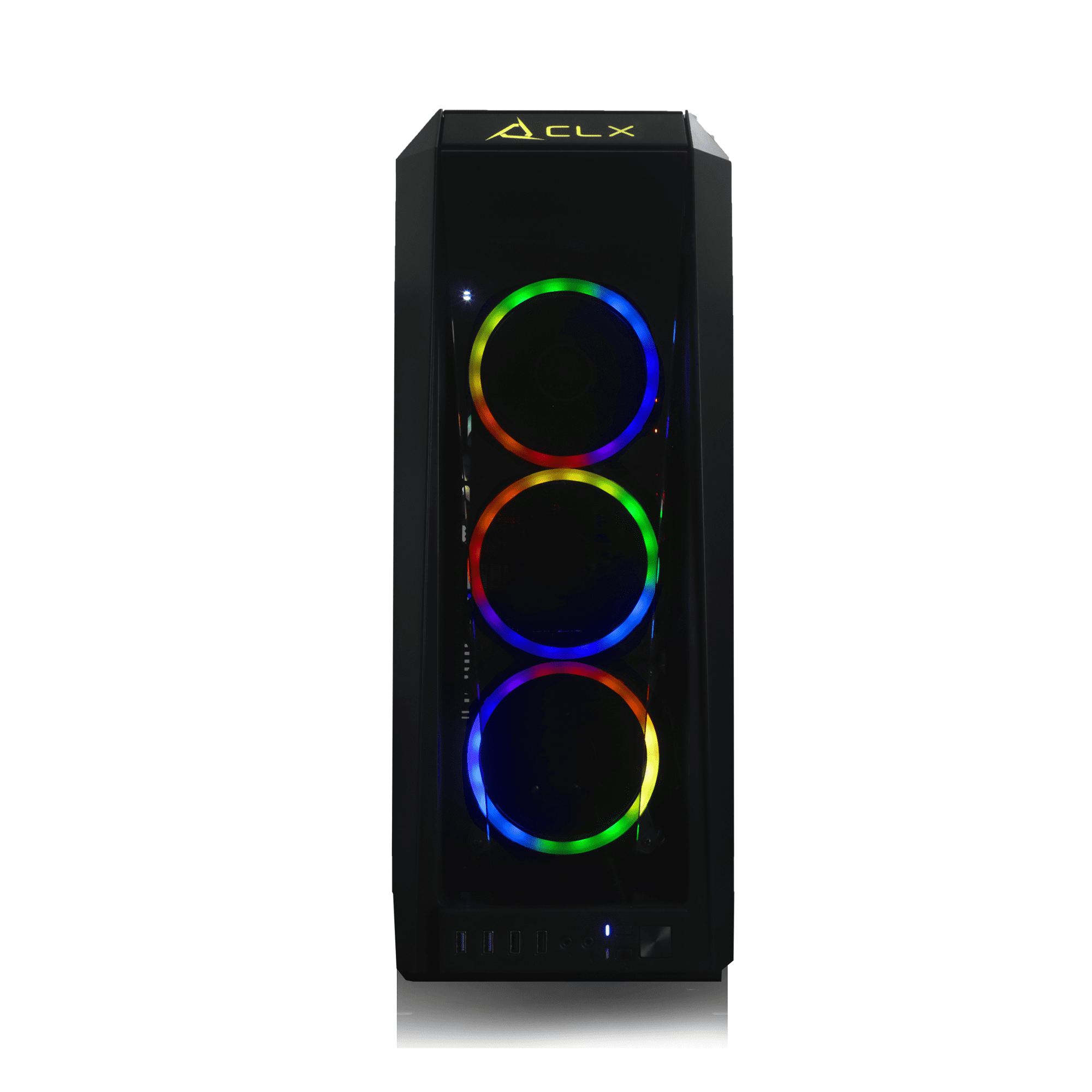 CLX SET - Liquid Cooled Intel Core i7 10700K 3.8Ghz 8-Core Processor, 64GB DDR4 Memory, GeForce RTX 3070 8GB GDDR6 Graphics, 1TB SSD, 6TB HDD, WiFi, Windows 10 Home 64-bit
