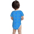 thumbnail image 5 of Daiia Colorful Snake Printed Unisex-Baby Short Sleeve Onesies Bodysuits Baby Climbing Clothes Soft and Comfortable Romper with Expandable Shoulder Design-2 Years, 5 of 8